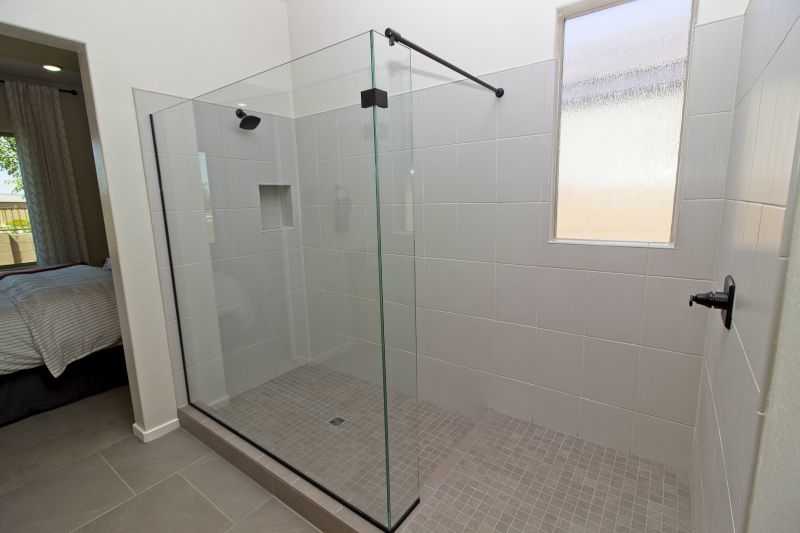 Luxurious Walk-In Shower with Frameless Glass